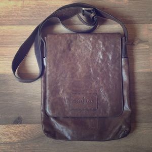 Vintage Brown Leather Cole Haan Crossbody